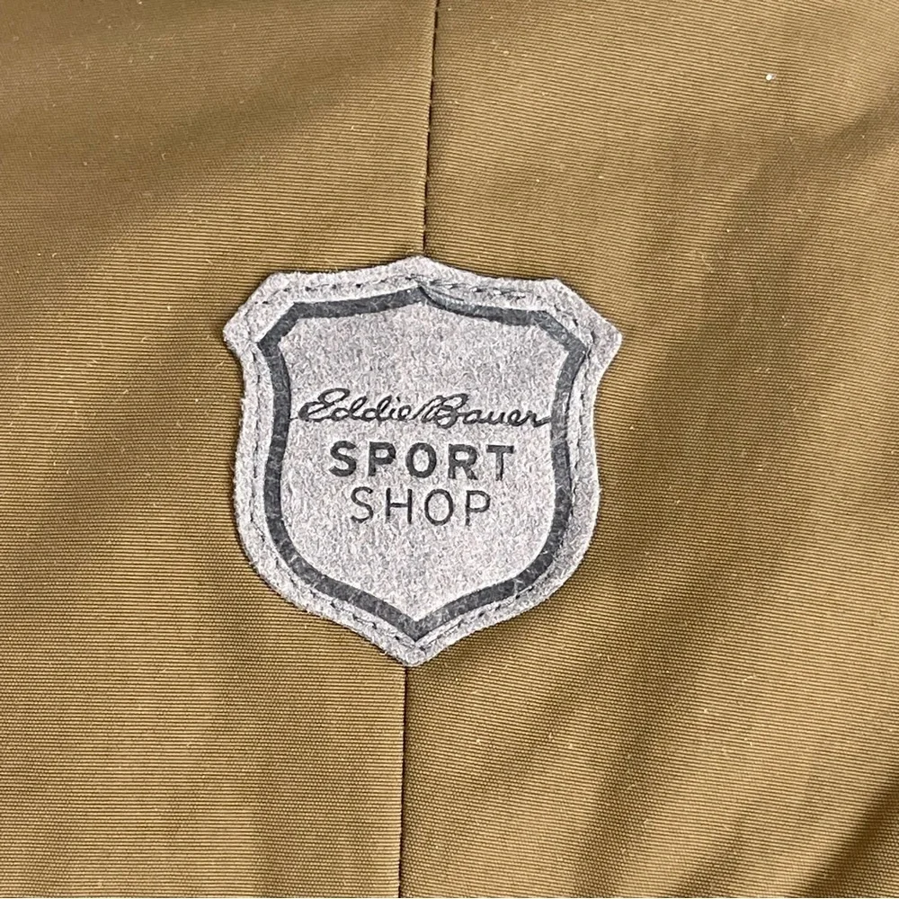 Eddie Bauer Sport Shop Moss 700 Storm Down MicroTherm Green Puffer Field Vest XS_6